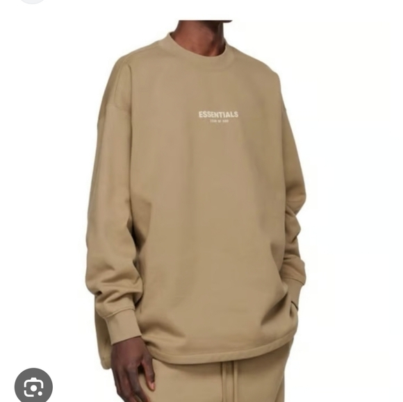 Fear of God Other - Essentials Fear Of God Mens Green Sweater Size Medium